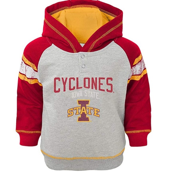 NCAA Other - Boys Iowa State Cyclones French Terry Hoodie NWT M NCAA Other - Boys Iowa State Cyclones French Terry Hoodie NWT M